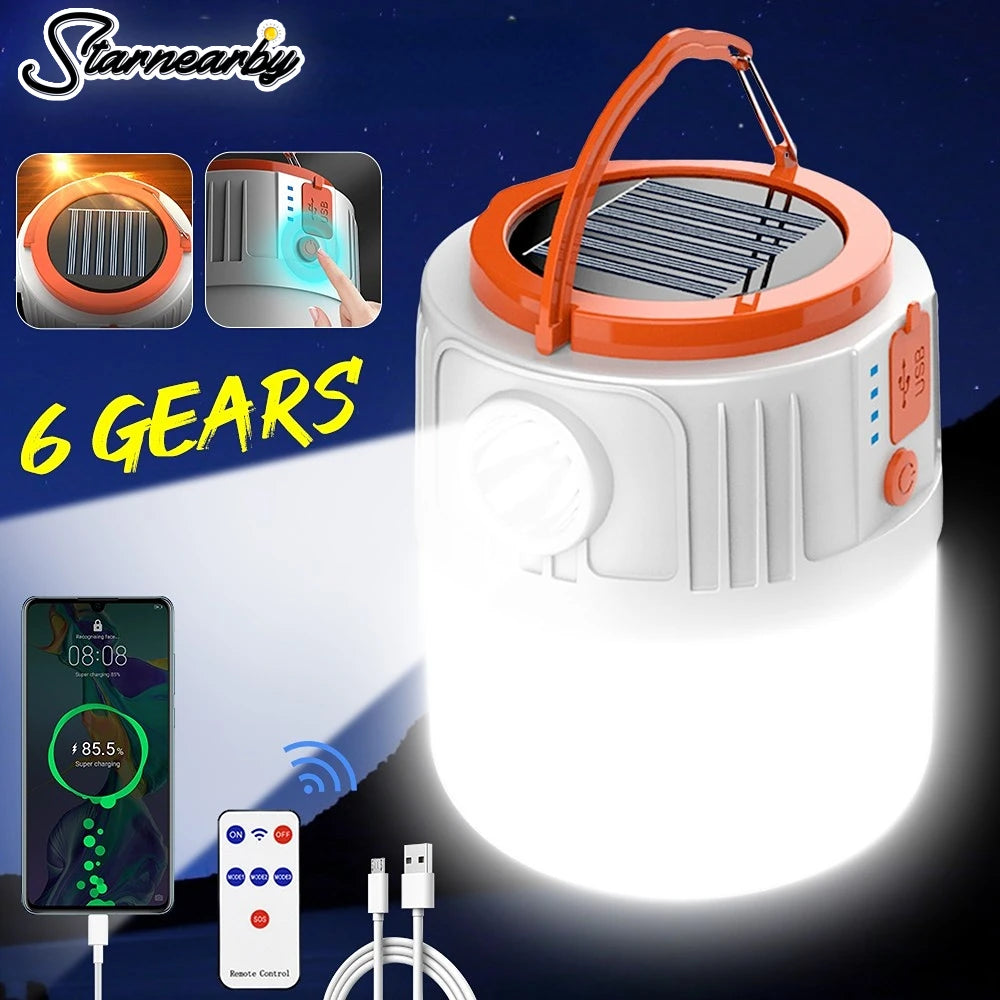  Remote Control Solar Power Lantern & Powerbank™