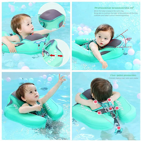 AquaTot Float™ -  Non-Inflatable Baby Swimming Float Seat
