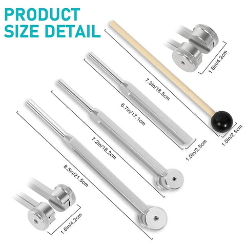 Harmony Heal Set™ - Reflex Hammer Vibration Tools for Sound Healing  