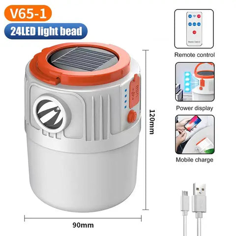  Remote Control Solar Power Lantern & Powerbank™