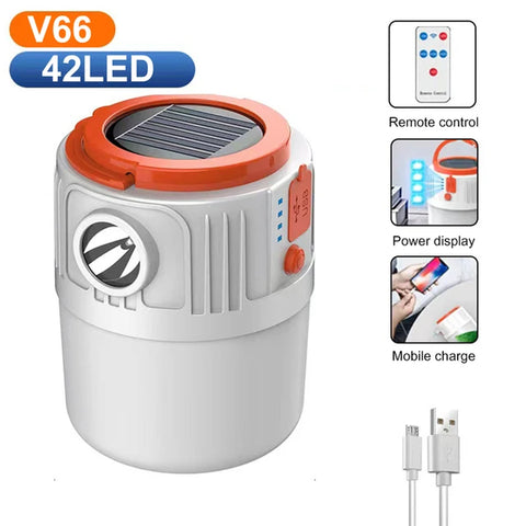  Remote Control Solar Power Lantern & Powerbank™