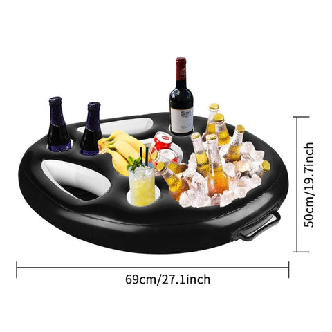 Inflatable Pool Bucket Cup Holder Float Tray™  